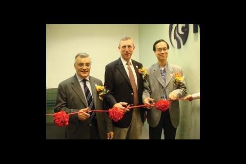 The official opening of the Hong Kong office